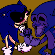 FNF: Sonic.Exe and Majin Sonic sings “Too Slow”