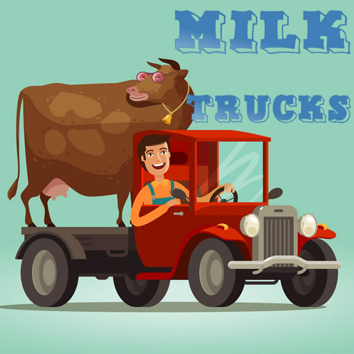 Milk Trucks Jigsaw