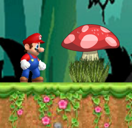 Mario In The Jungle