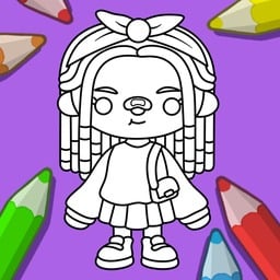 Toca Boca Life World Coloring
