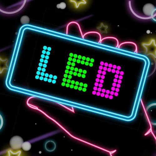 Desplazador LED, Letrero LED